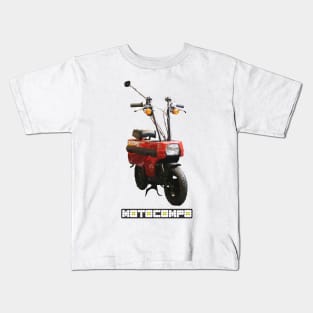 Motocompo Pixel Crazy Kids T-Shirt